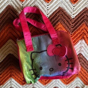 Hello Kitty mini sequin bag